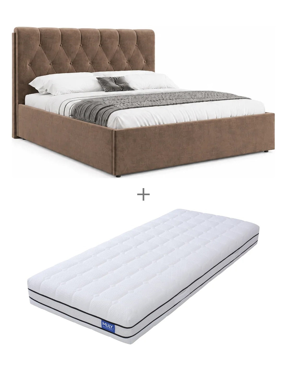 160x200 Gulta Imperija + Mlily Dreams matracis